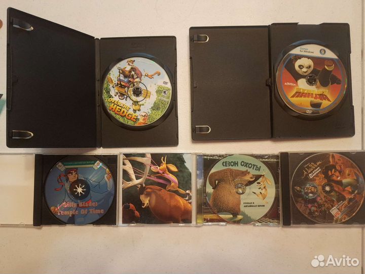 Диски с играми на пк - цена за всё