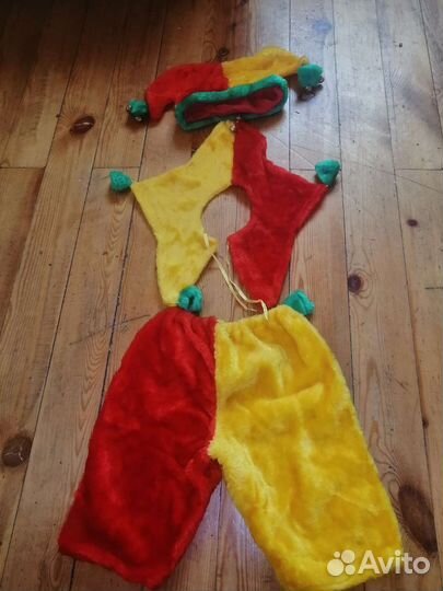 Костюм петрушки 98 104