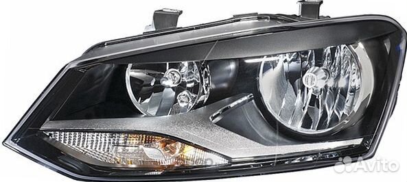 Фара левая Фольксваген Поло 15-20 рестайлинг