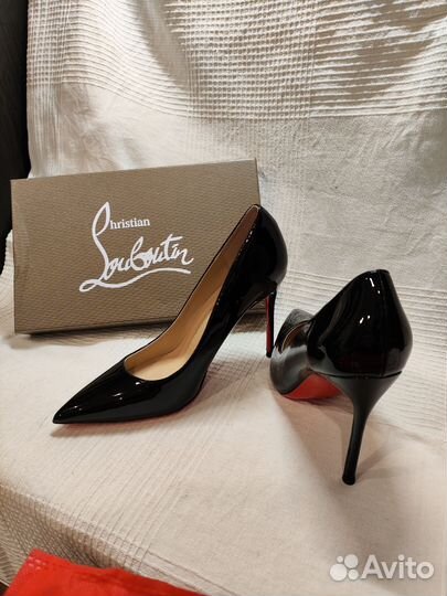 Туфли на шпильке вечерние Christian Louboutin38