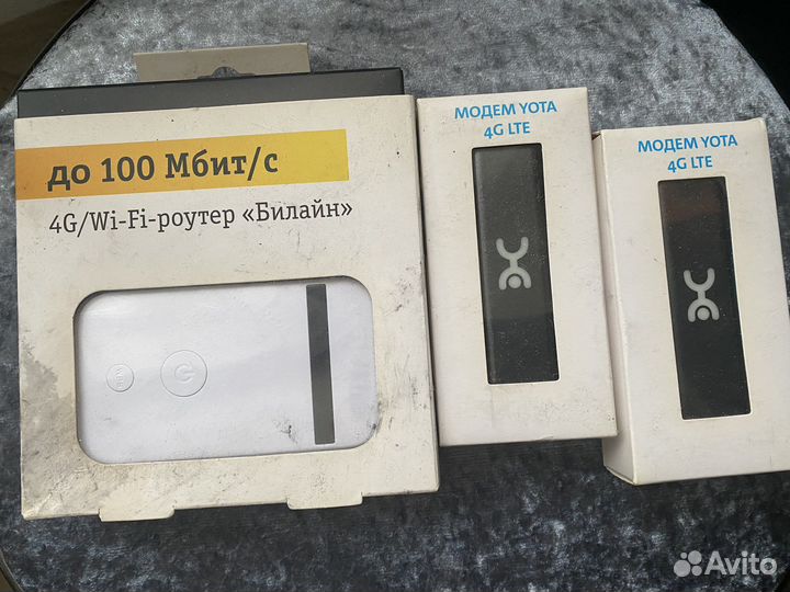 Модемы и роутеры Билайн и Yota