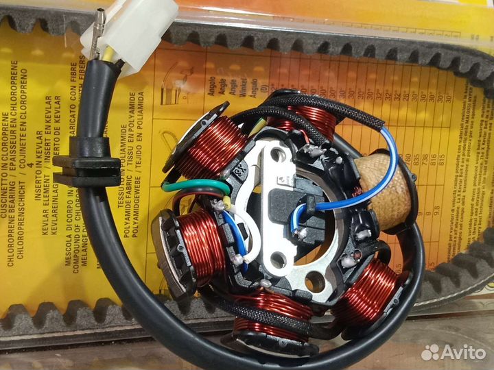 Генератор на мопед 110