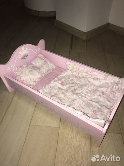 Игрушечная кроватка с куклой Baby Born