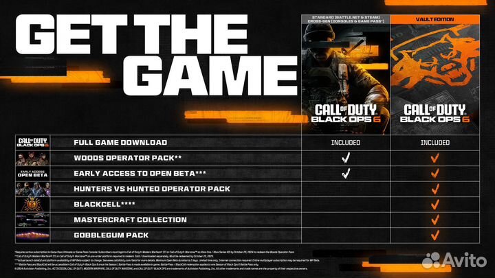 Call of Duty Black Ops 6 (PS Xbox Steam BattleNet)