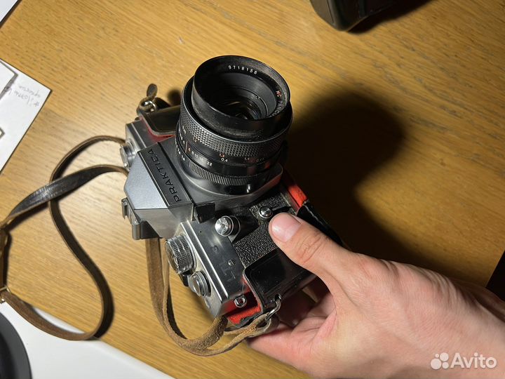 Pentacon practica ltl 3 + carl zeiss 1.8/50 mm