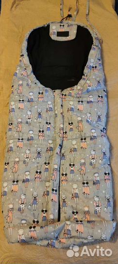 Зимний конверт в коляску