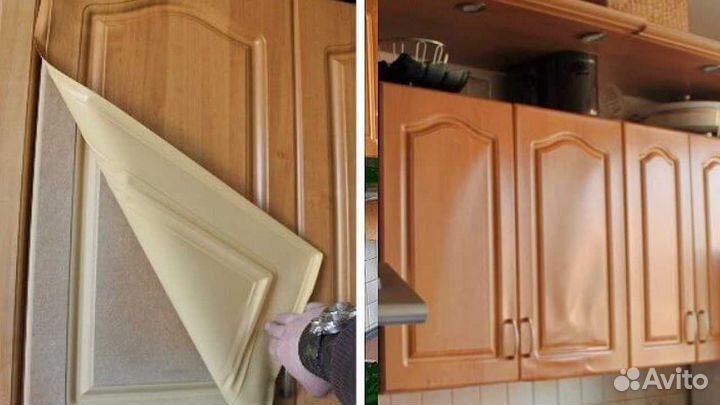 Реставрация кухонных фасадов