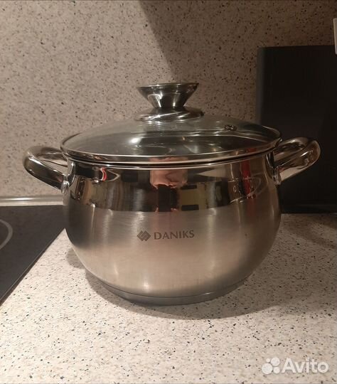 Кастрюля из нержавейки 3 л