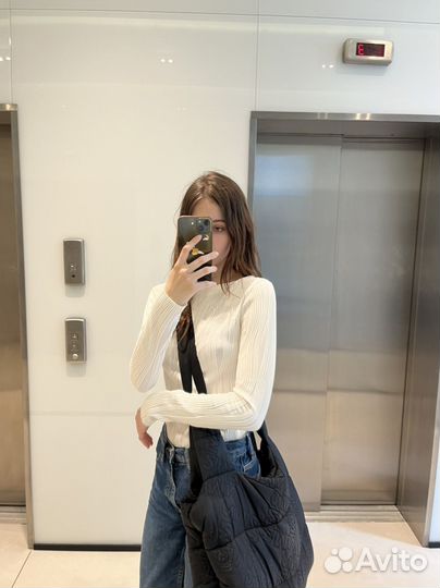 Лонгслив топ женский y2k