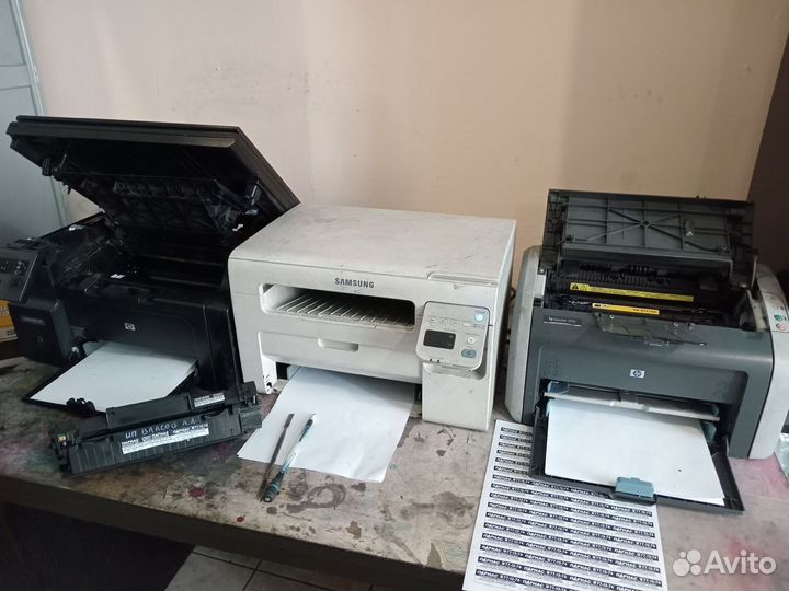 Заправка картриджей/ ремонт принтеров/ компьютеров