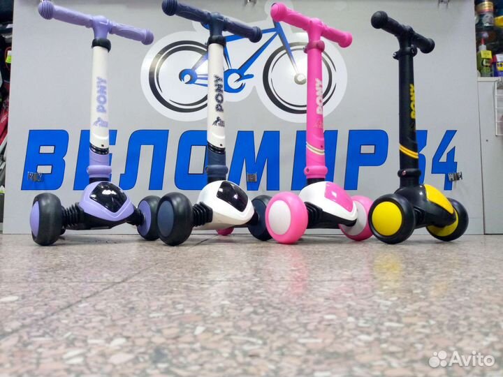 Самокат Tech Team Pony purple