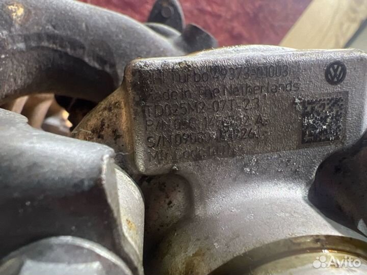 Турбина Skoda Octavia A5 caxa