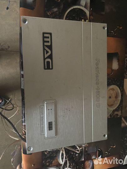 Уселитель Mac Audio fearless 1000 D