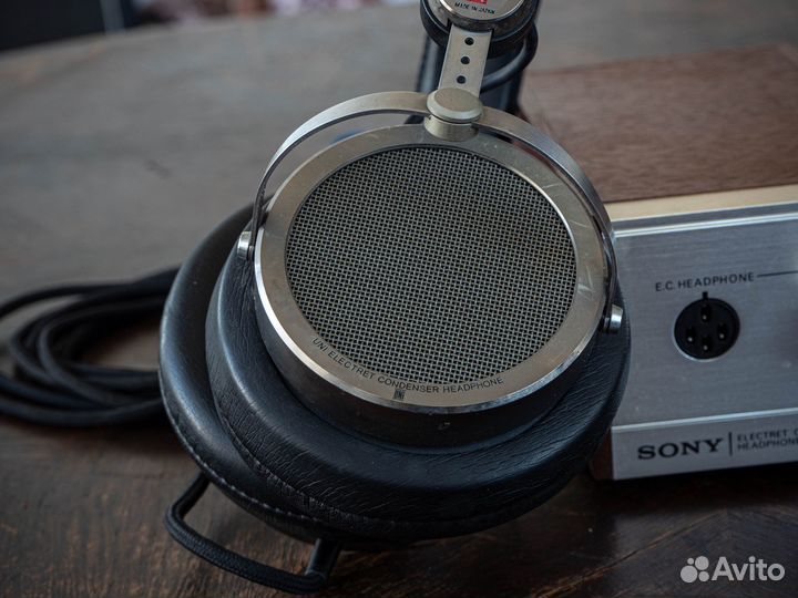 Электретные наушники Sony ECR-500 1976-х