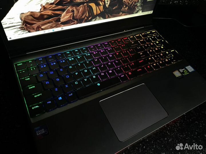 Игровой ноутбук mechrevo i7-8750/gtx1060/8g/ssd750
