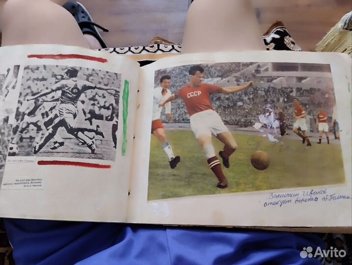 Альбом СССР футбол и тогдалее