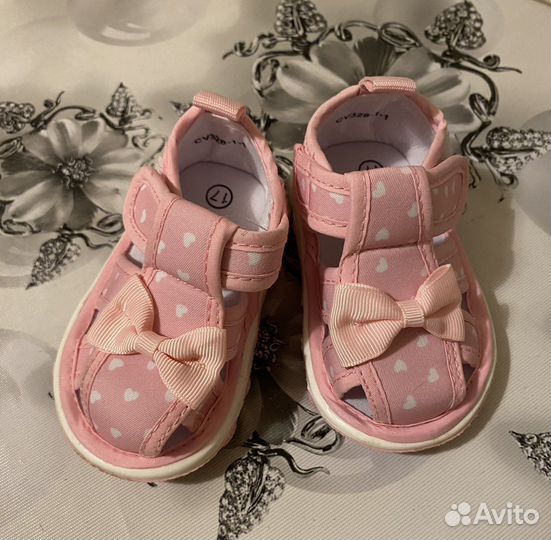 Сандали детские для девочки(10,5см)