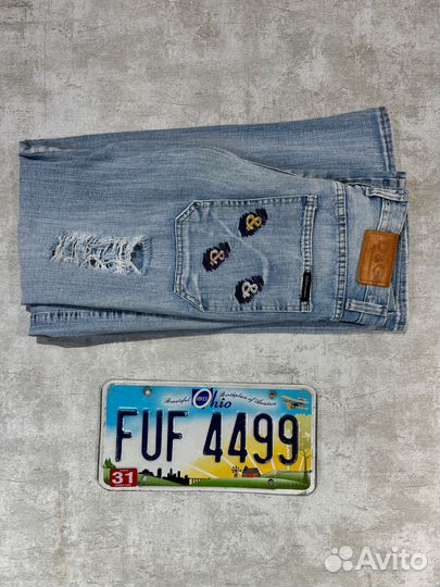 Dolce gabbana рваные джинсы