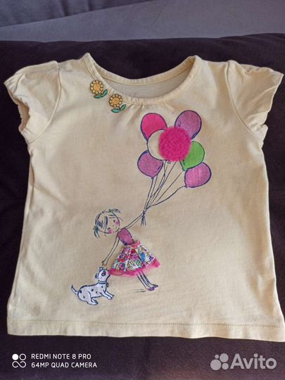 Вещи пакетом для девочки 104-110