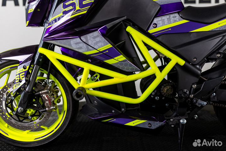 Электромотоцикл SE GTR (без акб) фиолетовый