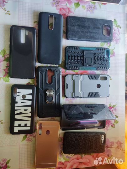 Бронечехол, бампер, чехол книжка, с зеркалом