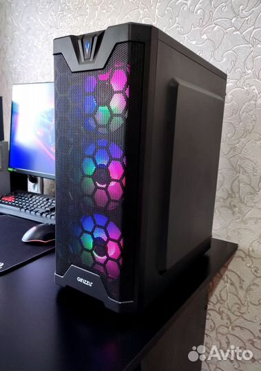 Компьютер intel 8 cores/RX580/32gb озу/500GB SSDm2