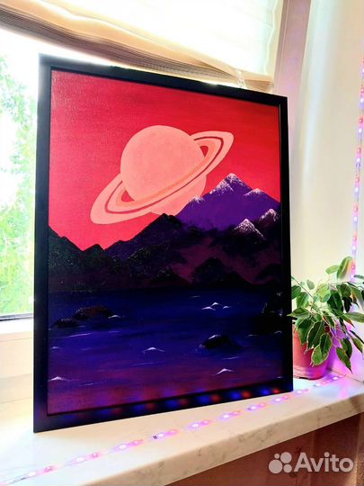 Картина на холсте, картон