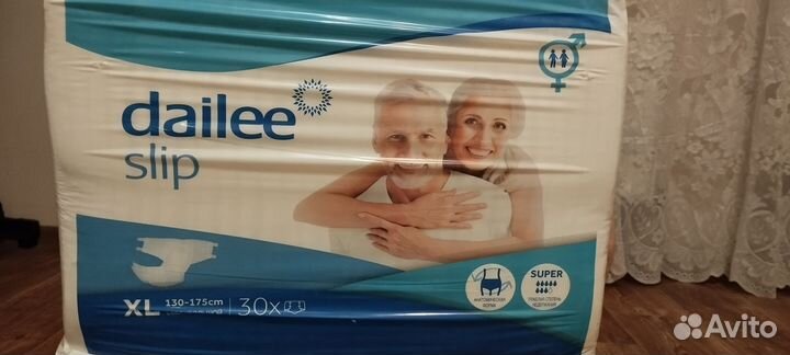 Памперсы для взрослых XL размер 4