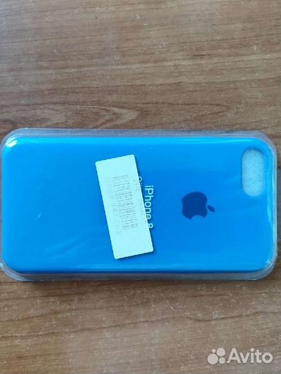 Чехол для iPhone 8 синий