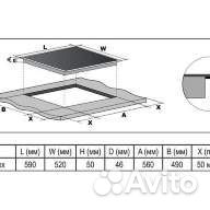 Варочная панель Evelux HEV 640 B электрическая