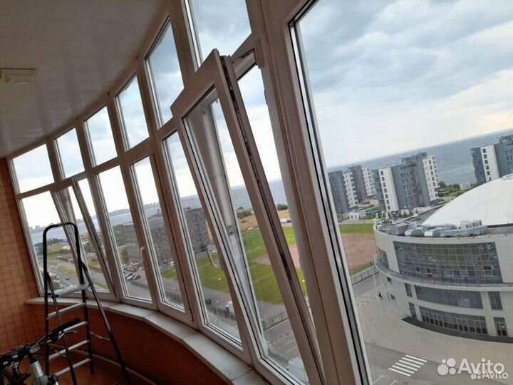 Мойка окон балконов и уборка любой сложности