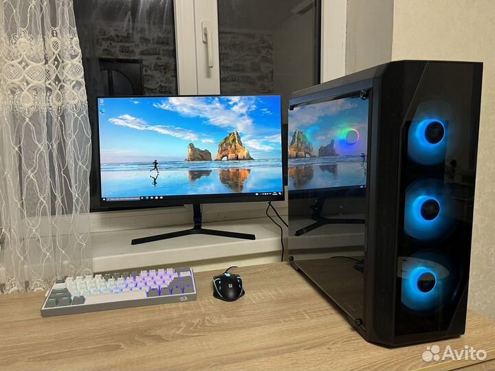 Игровой пк в сборе с монитором 165hz