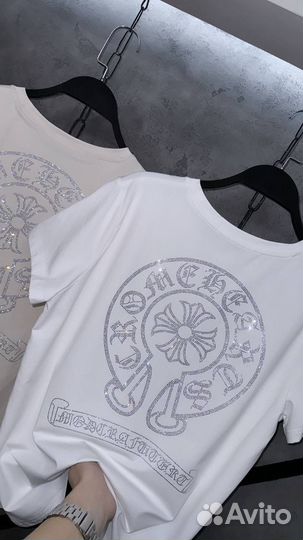 Chrome hearts футболка