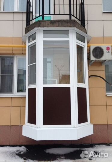 Окна балконы пвх