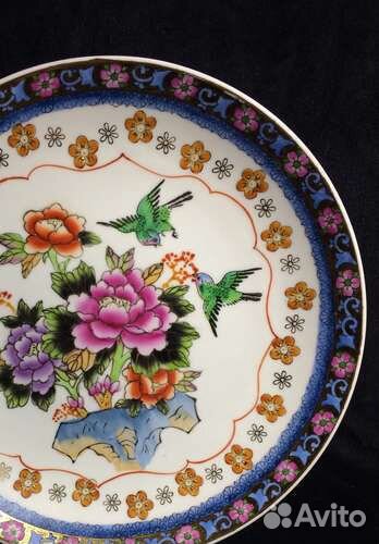 Декоративная тарелка с подвесом. Винтаж