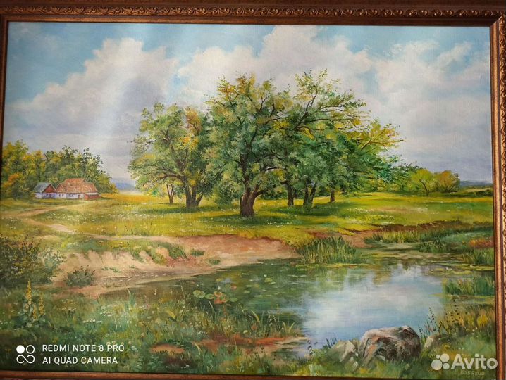 Картина маслом на холсте пейзаж