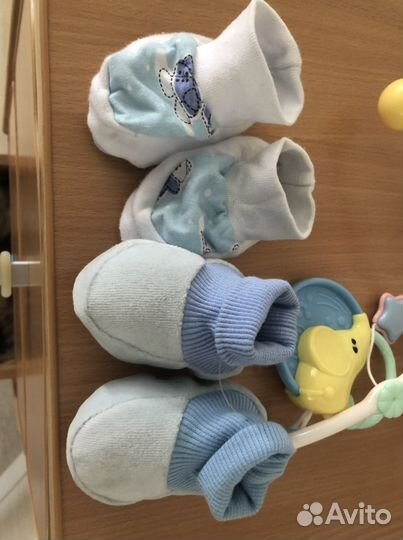 Шапочки царапки носочки