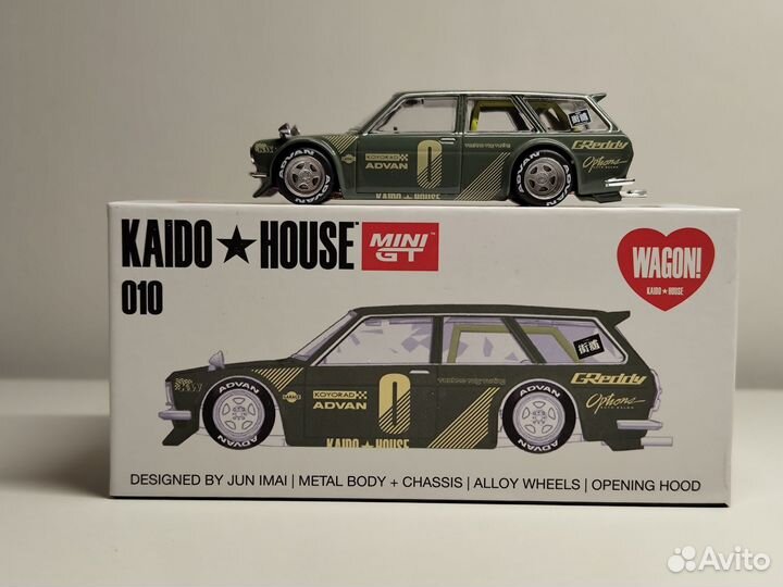 Kaido House Datsun 510 wagon №010 1/64