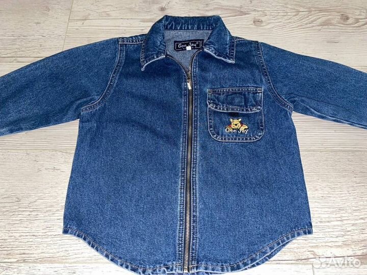 Джинсовая рубашка на молнии Gee Jay для мальчика