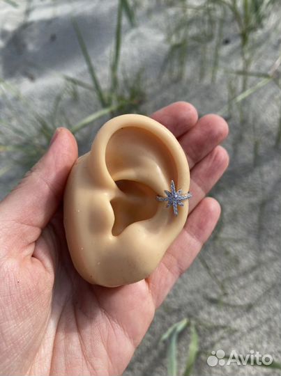 Серьги каффы