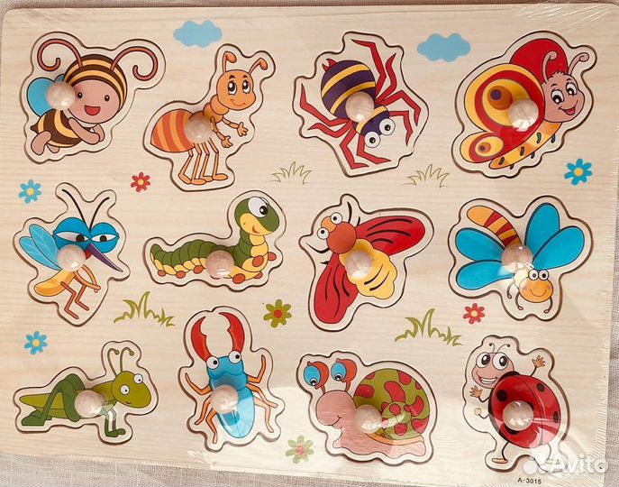 Развивающие деревянные игрушки