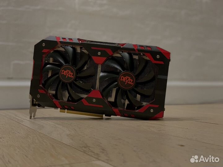 Игровая видеокарта rx 580 red devil 8gb