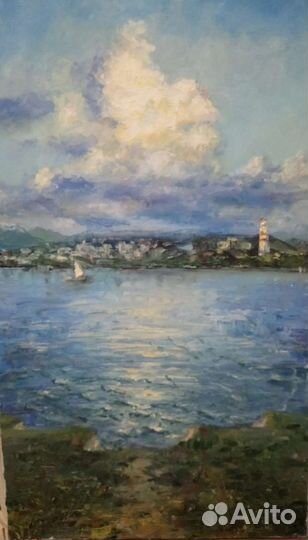 Картина маслом холст на подрамнике