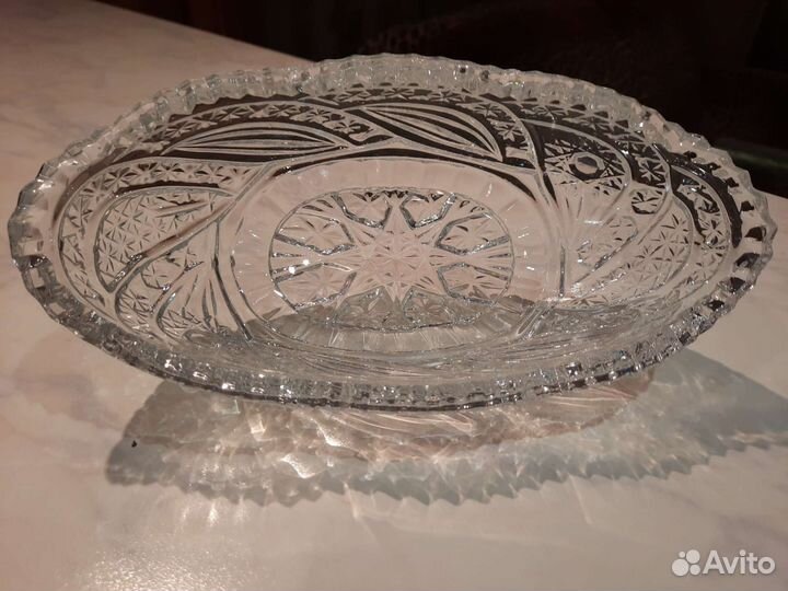 Хрусталь/Ладья/Посуда/Винтаж