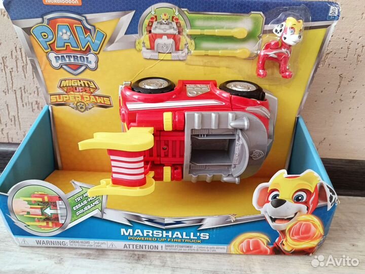 Щенячий патруль Мега щенки с Маршалом