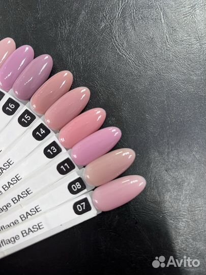 Базы для ногтей камуфляж