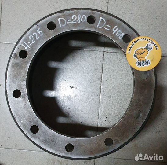 Барабан тормозной передний yutong