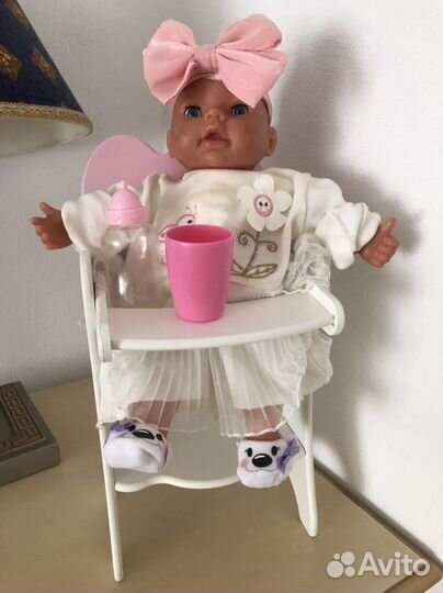 Стульчик кукольный и Каталка Imaginarium