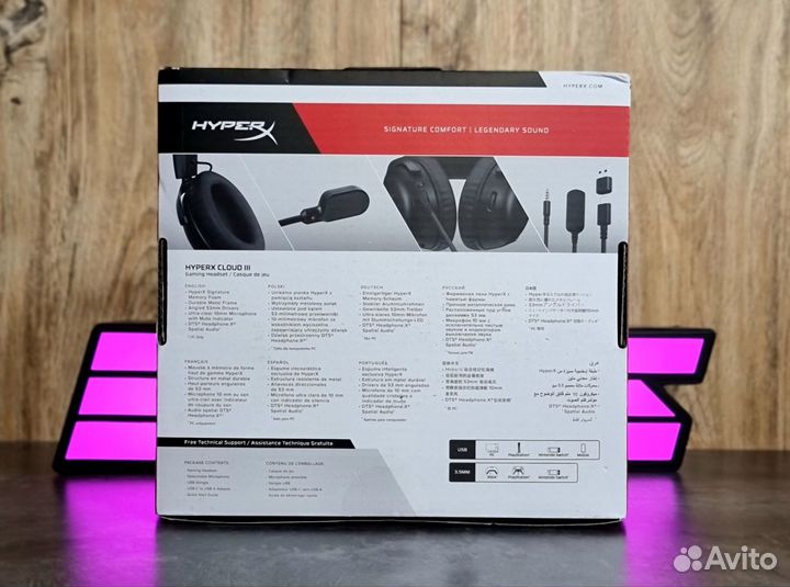 Игровая гарнитура hyperx Cloud III