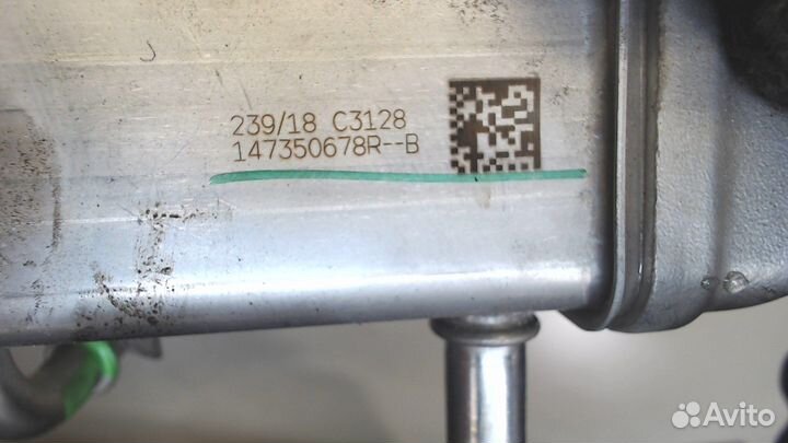 Охладитель отработанных газов Opel Vivaro, 2018